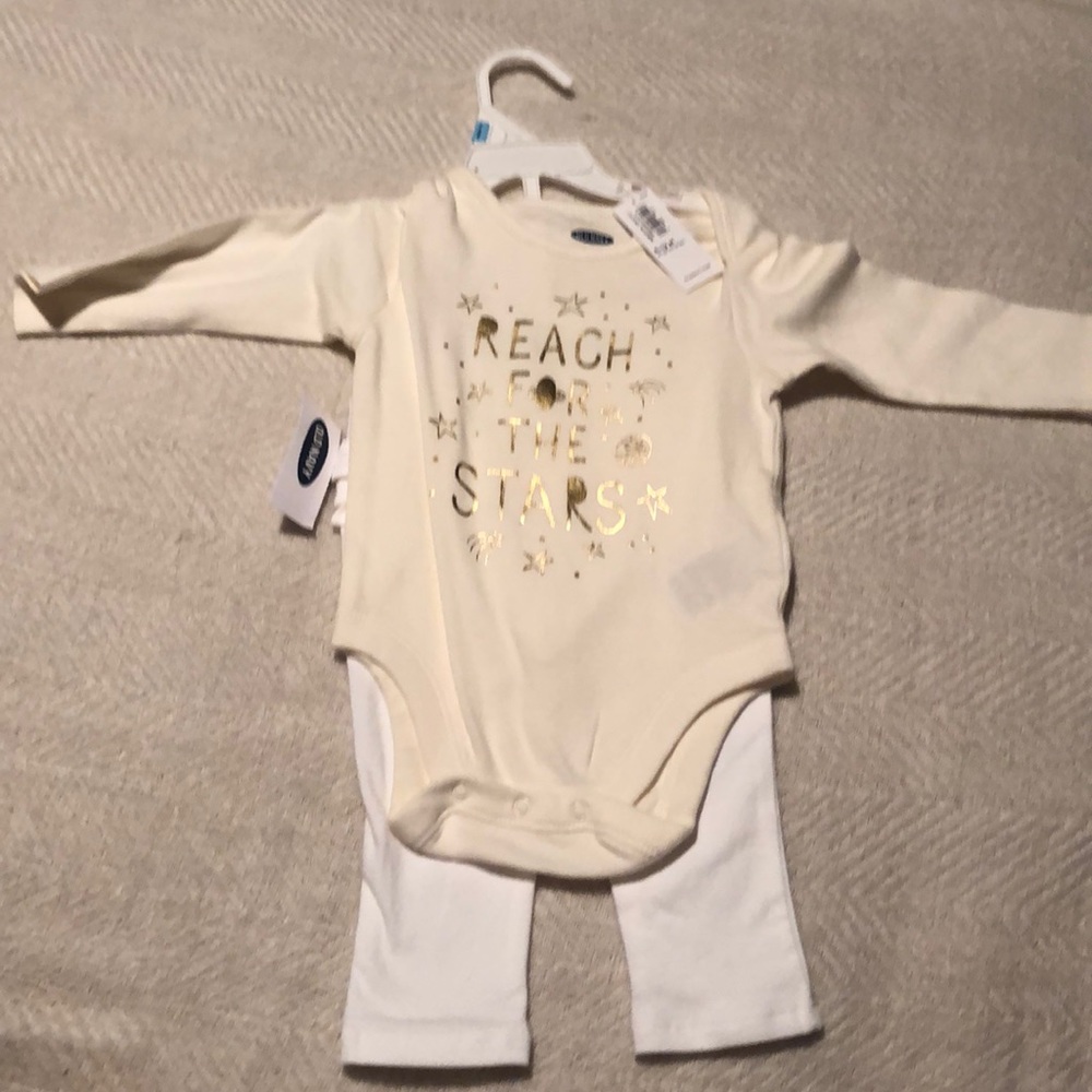 Onesie and ruffle pants